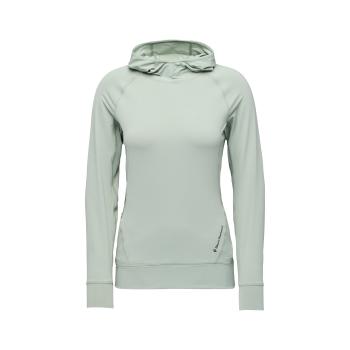 Кофта жіноча з рукавом реглан Black Diamond W Ls Alpenglow Hoody, Agave, M (BD 7520803061MED1) image