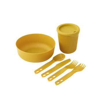 Набор посуды Sea to Summit Passage Dinnerware Set, 1P, 6 Piece, Arrowwood Yellow (STS ACK037051-120913) image