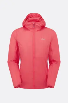 Вітровка жіноча Rab Vital Hoody Wmns, Hibiscus, 14 (QWS-50-HIB-14) image