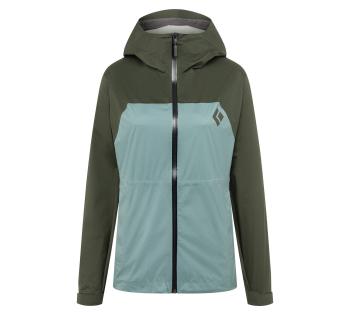 Мембранна жіноча куртка Black Diamond Stormline Stretch Rain Shell, S - Cypress/Storm Blue (BD M697.9159-S) image