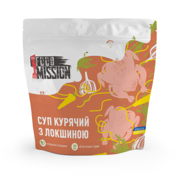 Суп курячий з локшиною Food Mission (4820260630375) image