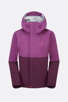 Мембранна куртка жіноча Rab Firewall Jacket Wmns, Plum/Mulberry, 8 (QWI-09-PMU-08) image