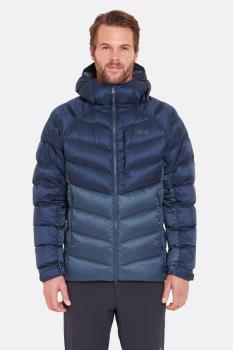 Мужской зимний пуховик Rab Glaceon Pro Jacket, Tempest Blue/Orion Blue, XSM (QDE-68-TBO-XSM) image