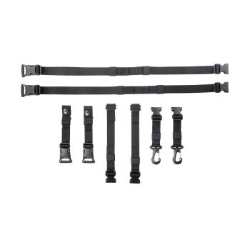 Набір ремішків з пряжками Tasmanian Tiger Pouch Harness Adapter, Black (TT 7281.040) image