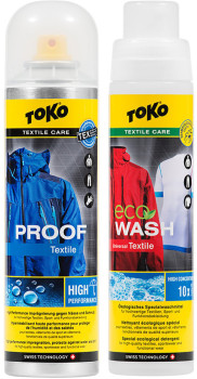 Набір просочення + прання Toko Duo-Pack Textile Proof & Eco Textile Wash, 250 мл (TK 558,2504) image