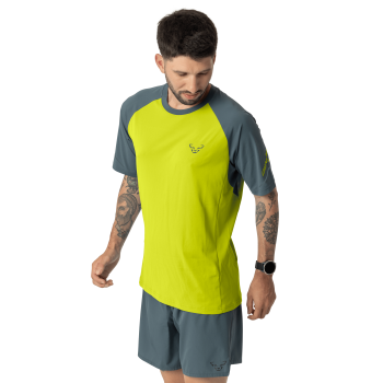 Футболка чоловіча Dynafit ALPINE PRO M S/S TEE, Yellow/black, 48/M (70964/5A41) image