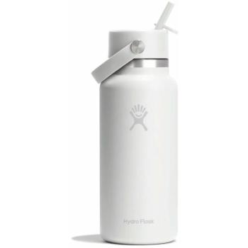 Термобутылка Hydro Flask Wide Flex Straw Cap, 950 мл, White (040.0004) image