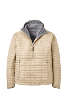 Чоловічий легкий пуховик Rab Microlighter Pullover Hoody, Dark Pebble, M (RB QDB-98-DKP-MED)